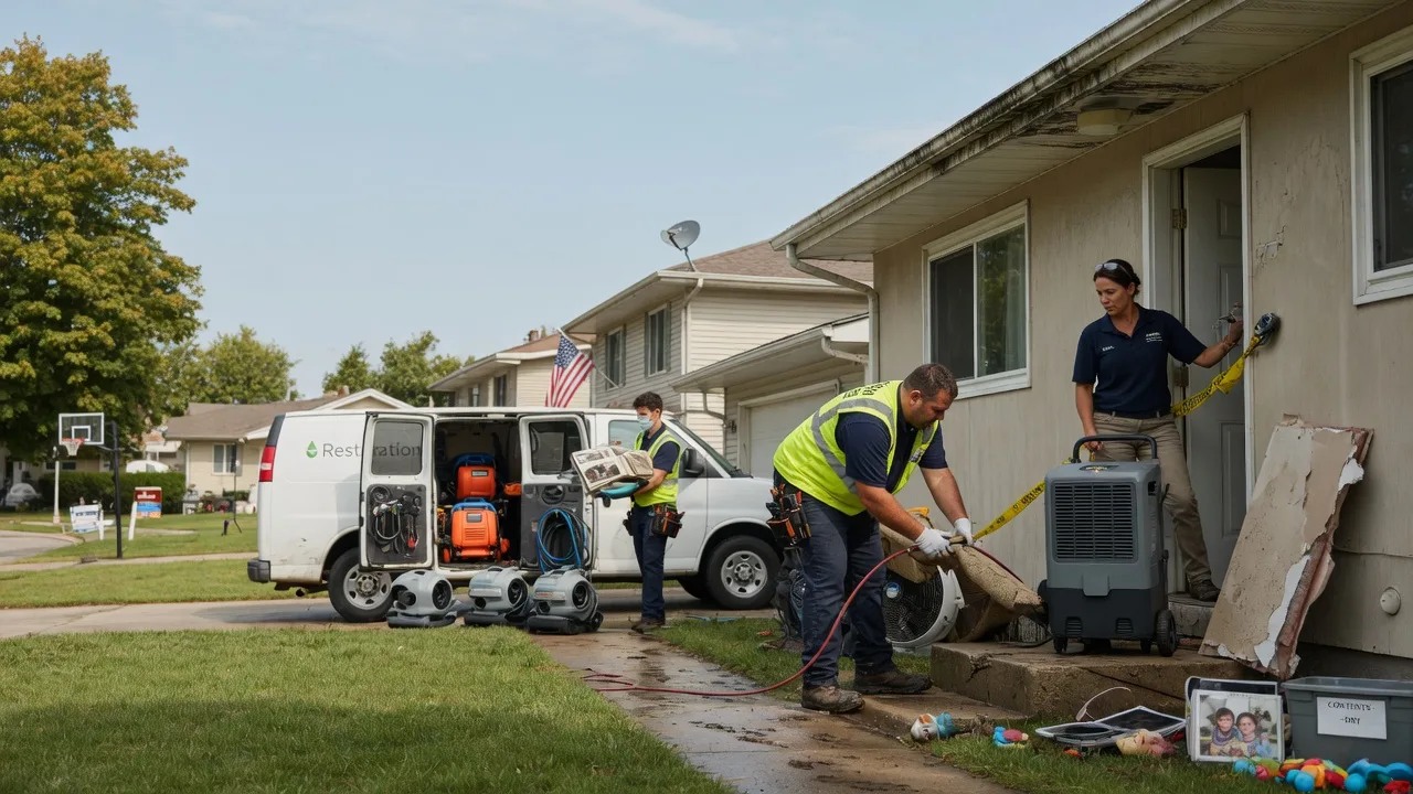 Water Damage Restoration in Bentonville, VA near me